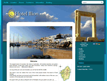 Tablet Screenshot of hotelilion.gr